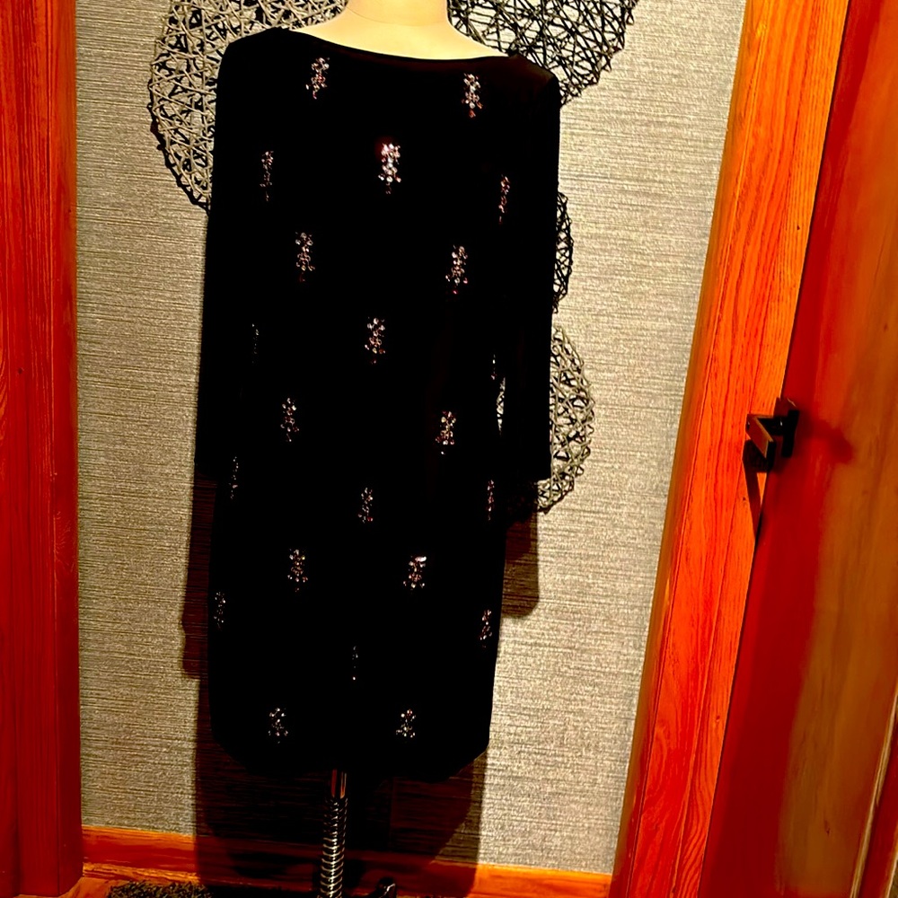 Exquisite Black Dress with a little bling